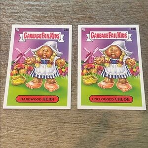 ✨10/$10 GPK SALE✨ Garbage Pail Kids Go on Vacation Base 33a and 33b